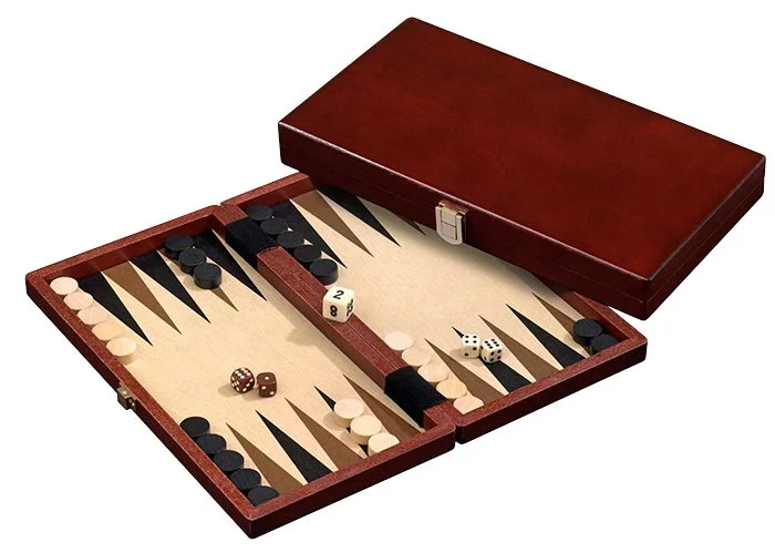 Philos Backgammon Naxos szett 28,5x15cm