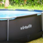 VirtuFit Fémvázas medence vízszűrővel 305x76cm