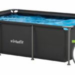 VirtuFit Fémvázas medence vízszűrővel 260x180cm