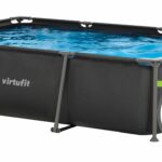 VirtuFit Fémvázas medence vízszűrővel 300x210cm