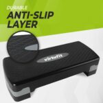 VirtuFit Essential aerobic step pad állítható magassággal