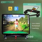 Christopeit sport 2 in 1 futópad fa mintázattal