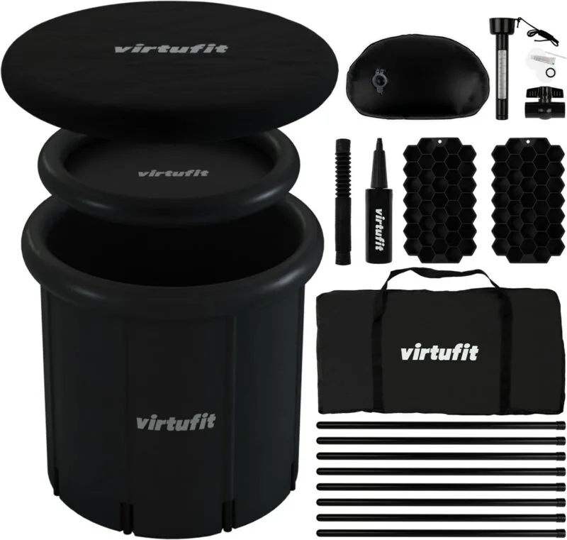 VirtuFit Ice Bath XXL 375 literes jégkád Antracit