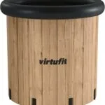 VirtuFit Ice Bath XXL 375 literes jégkád fa mintázattal